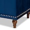 Baxton Studio Kaylee Navy Blue Velvet Upholstered Tufted Storage Ottoman Bench 160-9935 - alternate 10